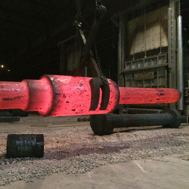 Eje de acero forjado personalizado 30CrMnSiNi2A de aleación de alta resistencia 